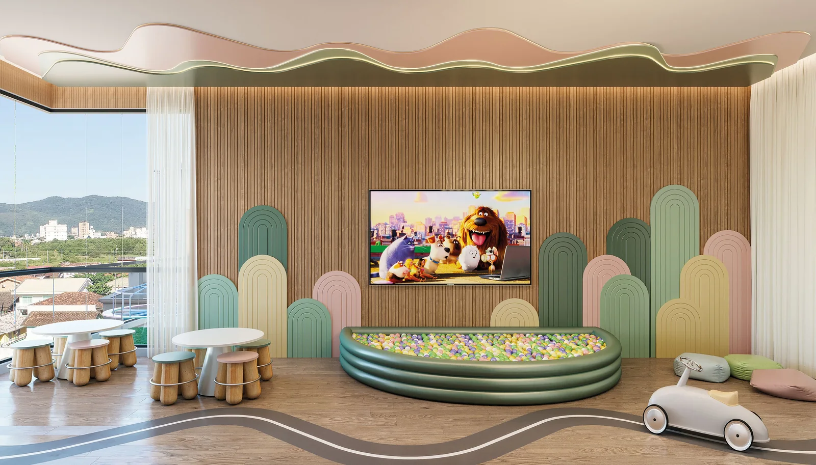 Brinquedoteca do Selent Sunrise Residence