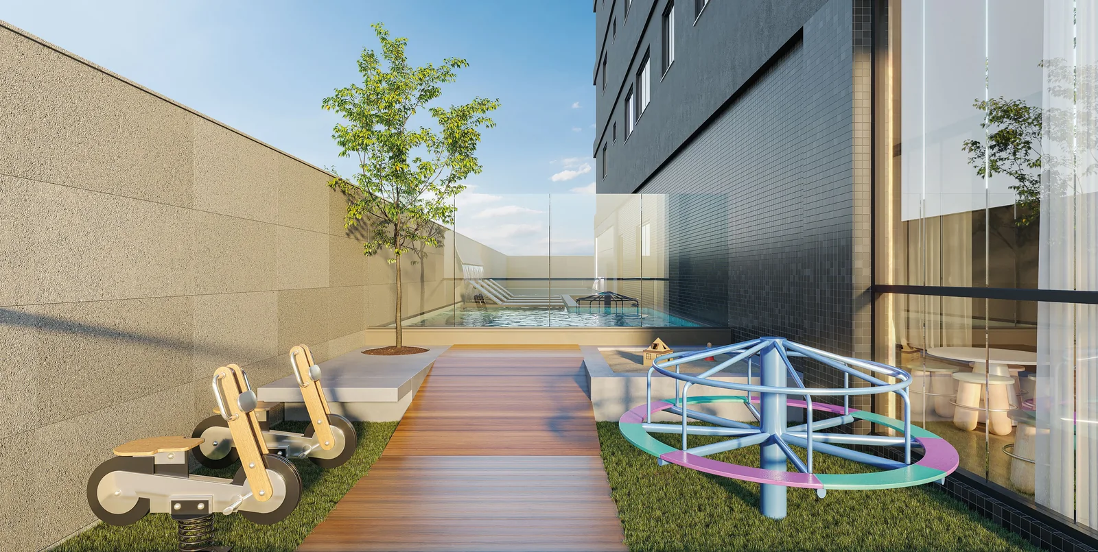 Playground do Selent Sunrise Residence